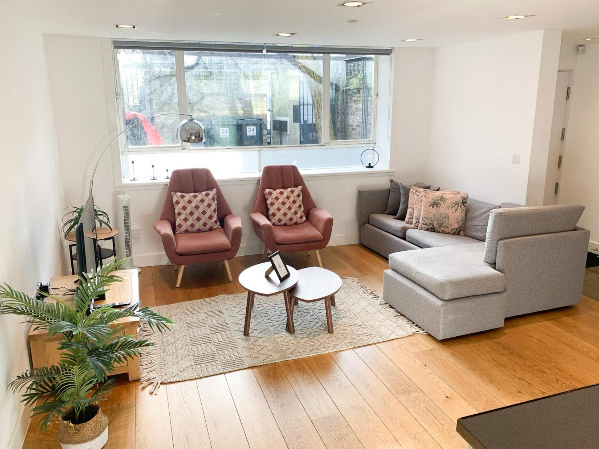 Leilighet Chic 3 Bedroom Flat With Private Terrace In Holloway Near Finsbury Park London