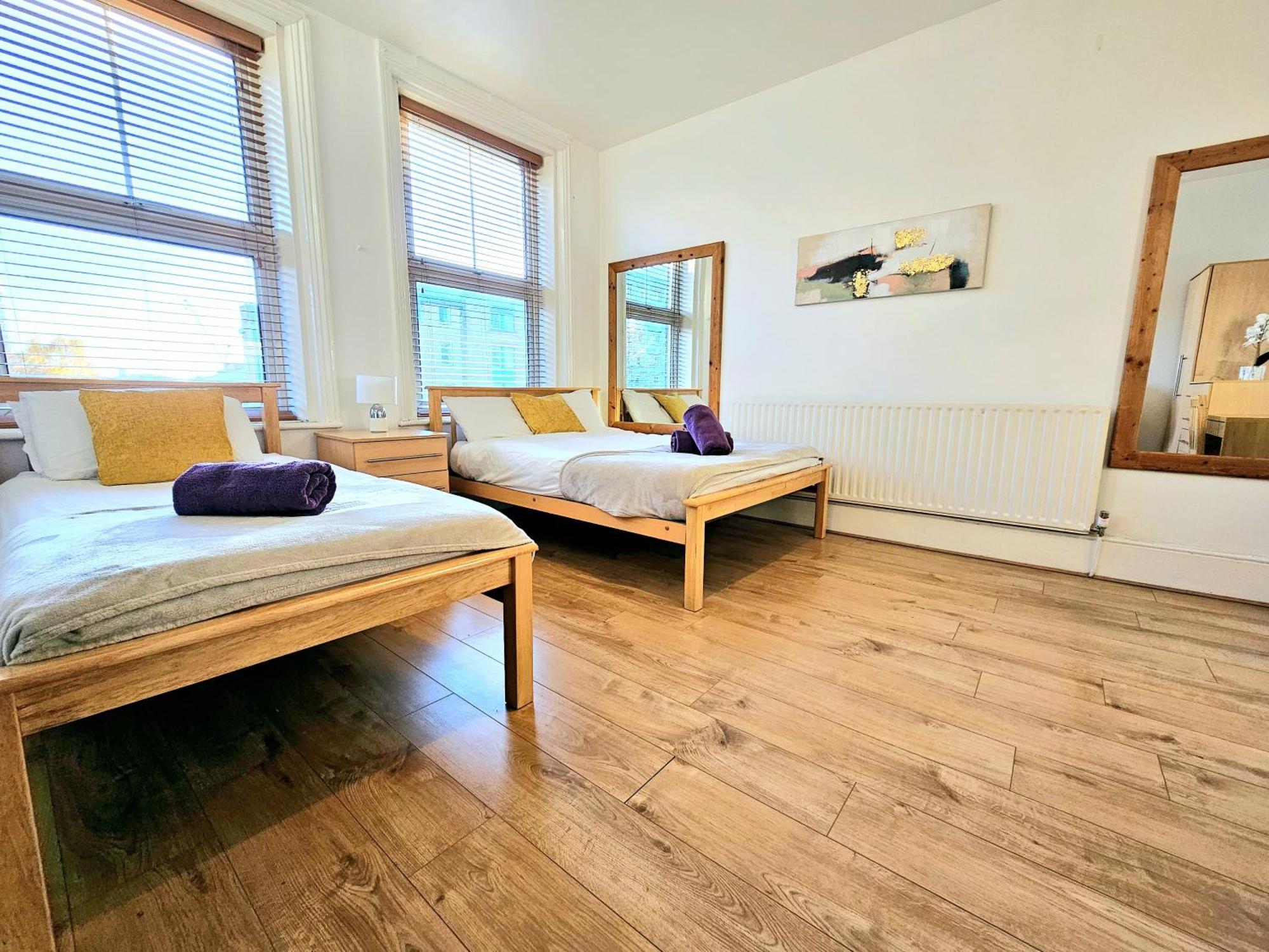 Leilighet King's Cross & Angel Area, 4 Bedrooms With 7 Beds & Private Rooftop - Walk To St Pancras International
