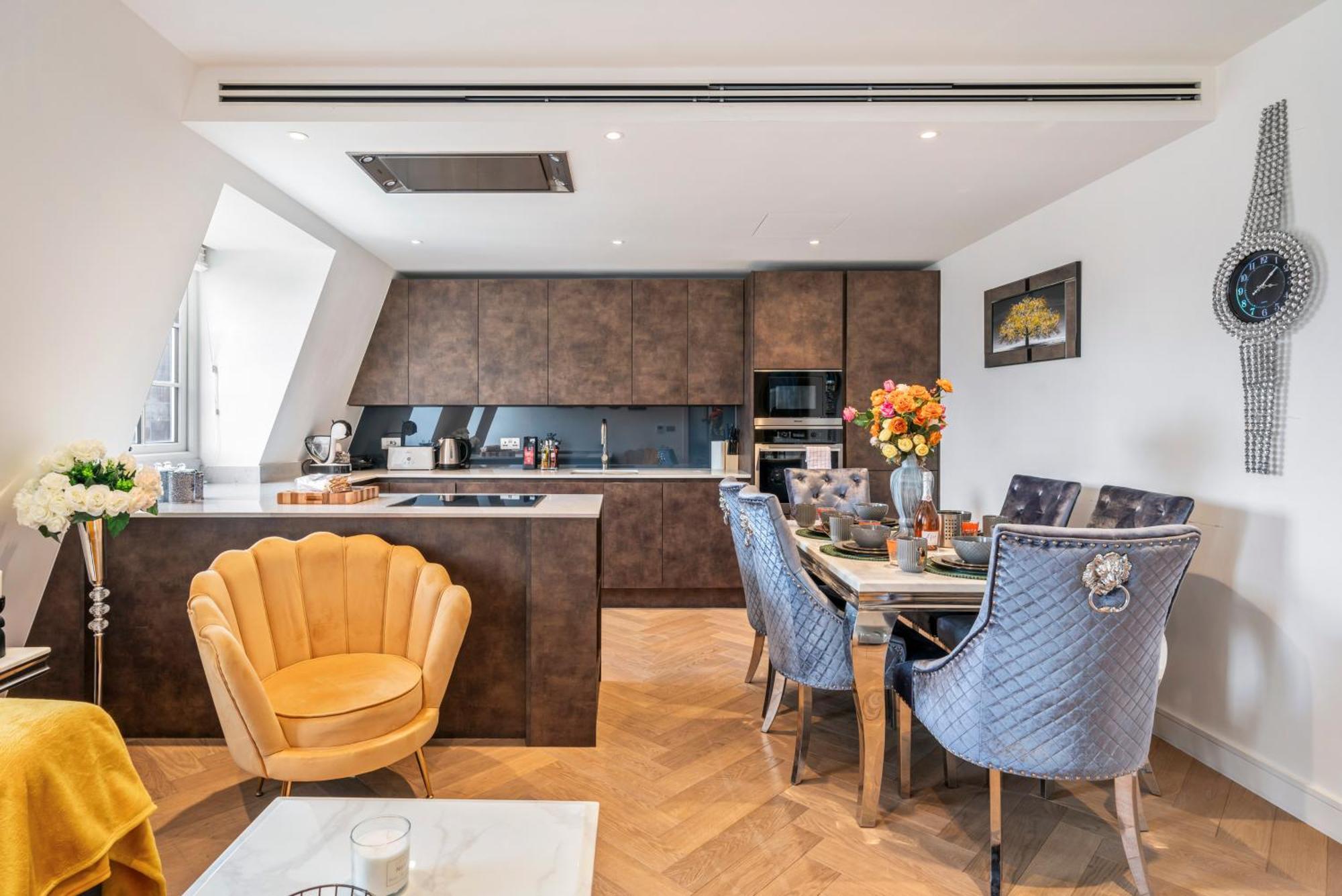 Apartamento Panoramic Perfection Marble Arch 2br Penthouse 74 *