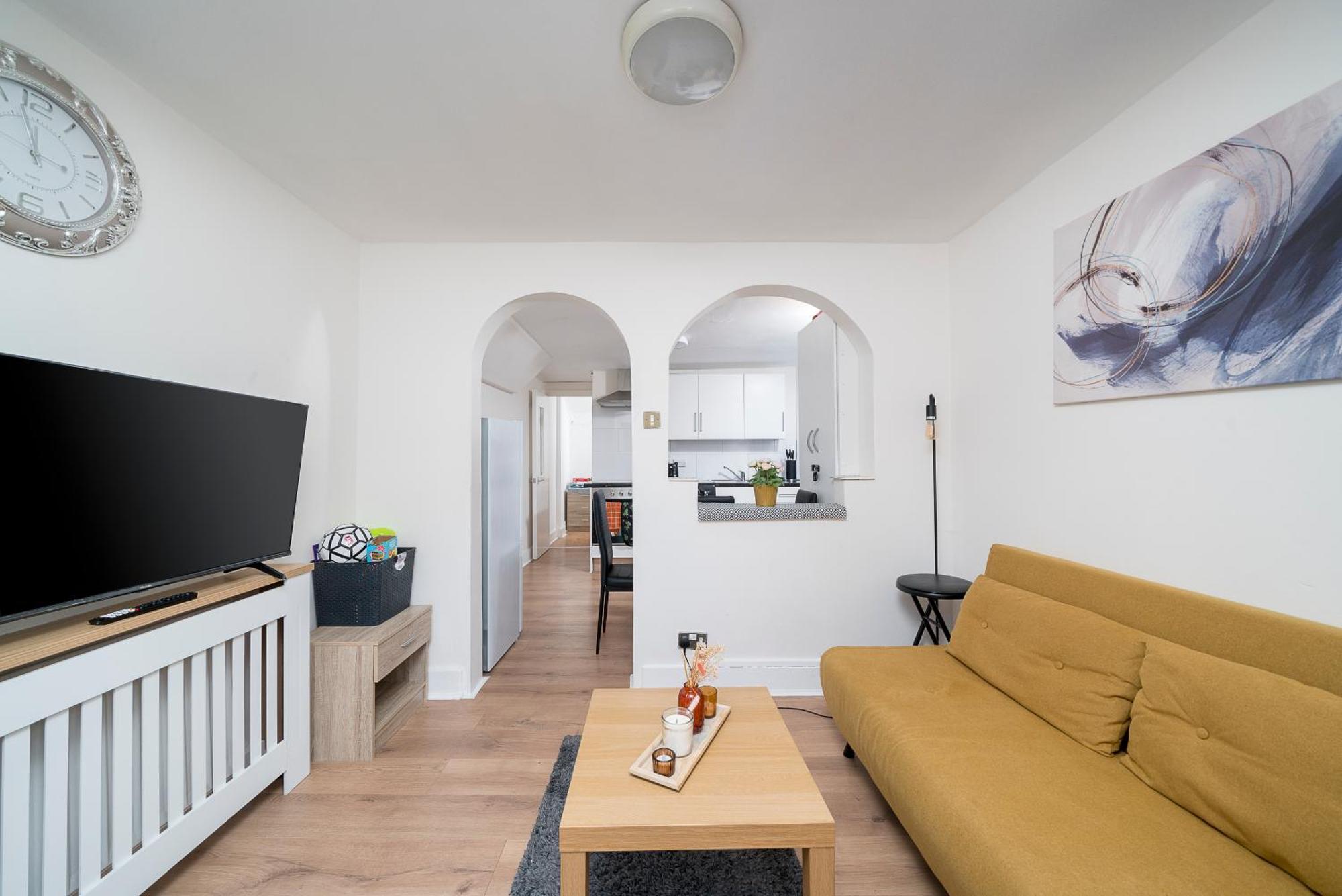 Leilighet Cozy & Comfy Woodgreen Station Sleeps 6