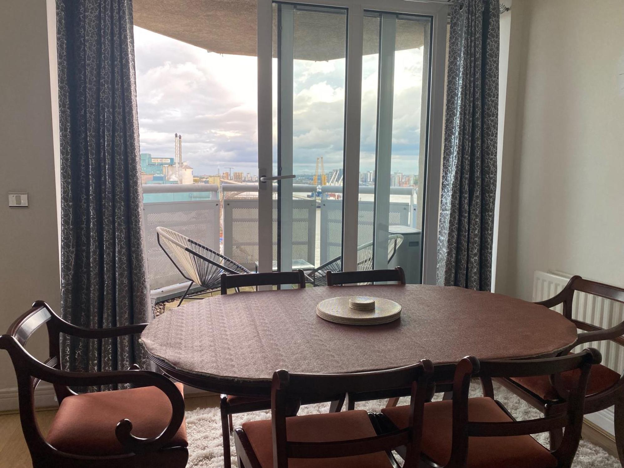 2 Bed Parking Balcony River View Apartment