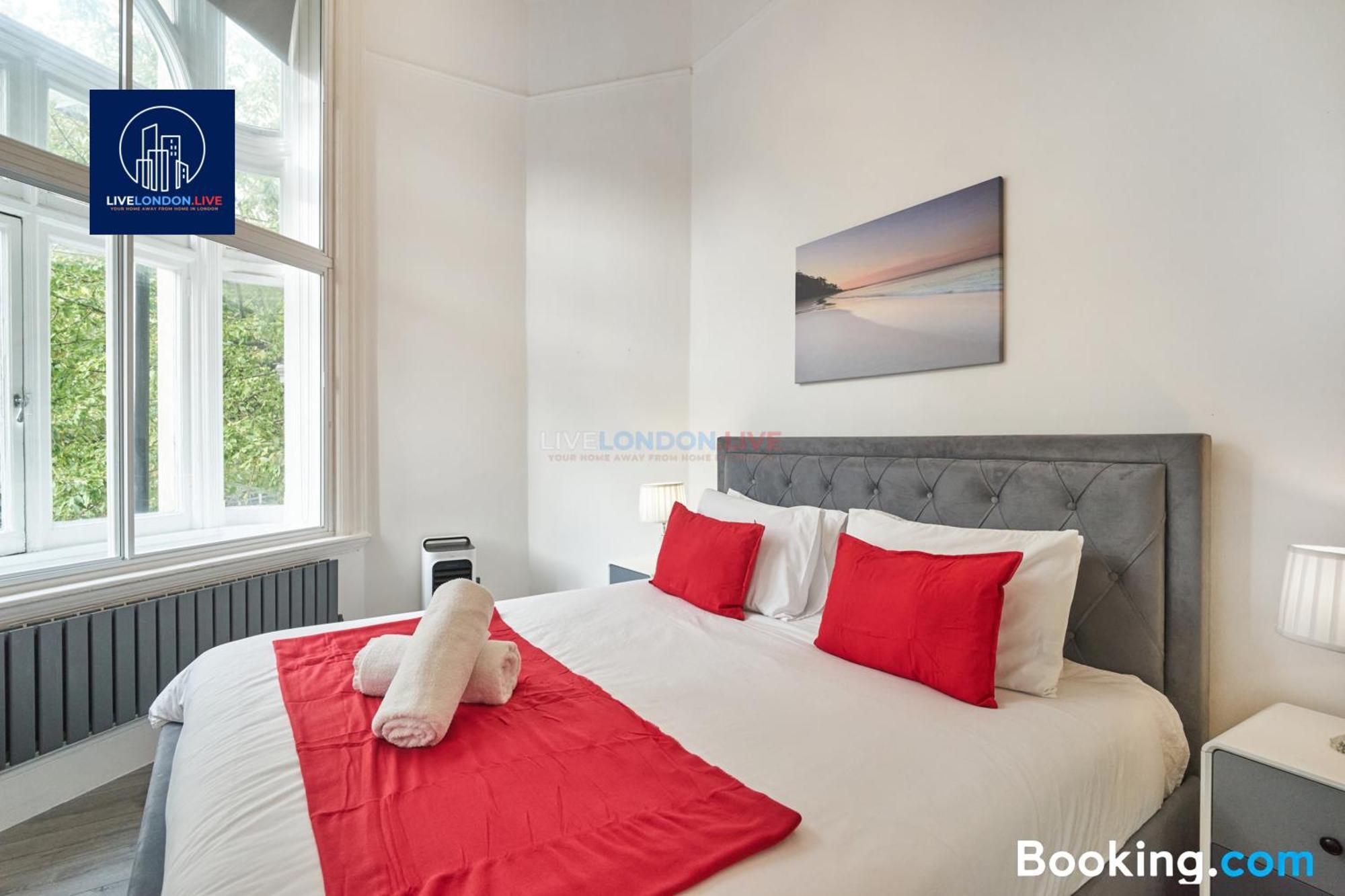 Appartement Last-minute Escape L Sleeps Up To 4 Guests L One-bedroom With King Bed And High Ceilings Near Camden By Live Short Lets & Serviced