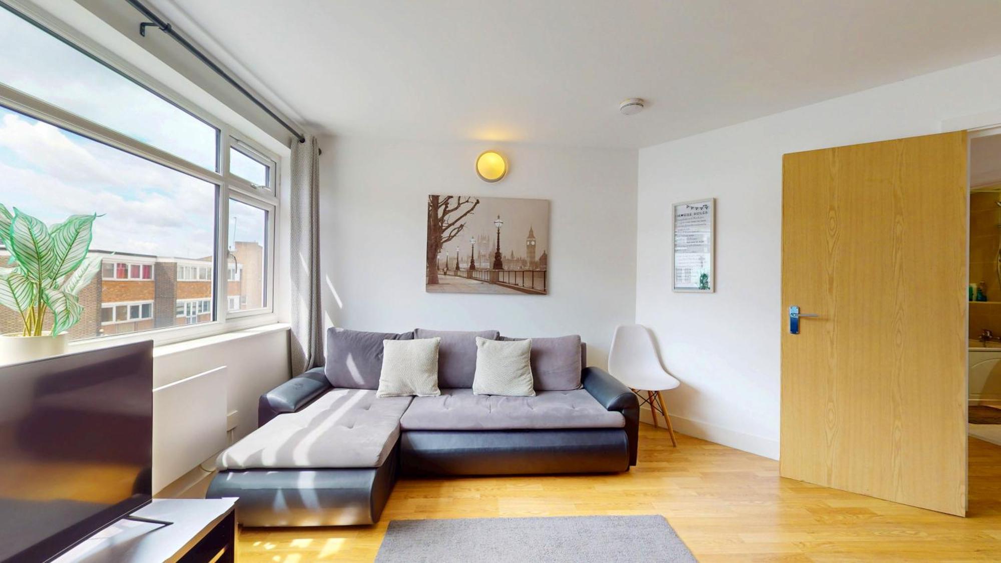 Leilighet 2 Bedroom Flat 1 Stop From Bridge *