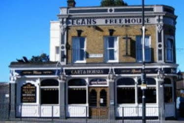 Cart And Horses Londen