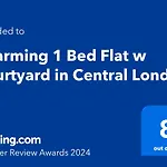 Charming 1 Bed Flat W Courtyard In Central London