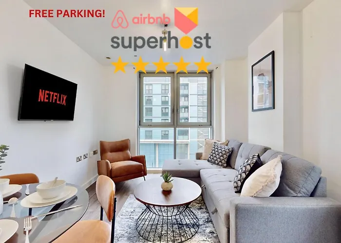 Chic & Spacious Accommodation In Stratford Westfield - O2 Arena & London Stadium