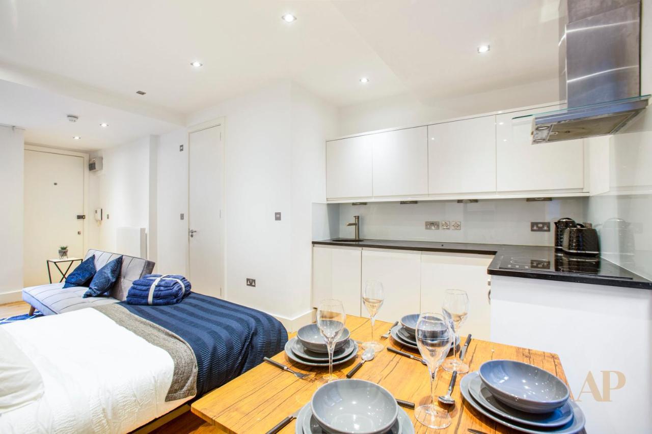 Apartment Spacious Lower Ground Studio With Private Patio Near Warren Street *