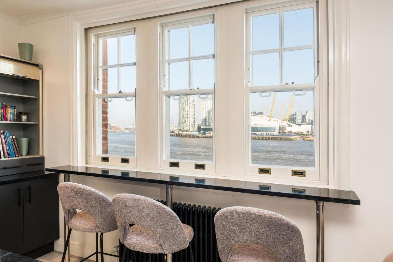 Leilighet Stunning 3bd Riverside Flat Communal Roof Terrace London