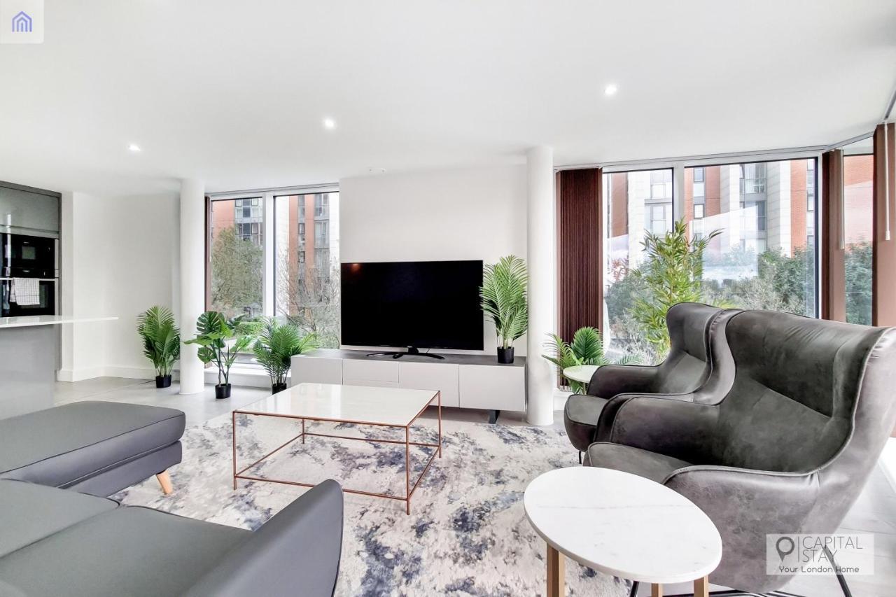 Leilighet Free Parking - Stylish Three Bedroom By Excel