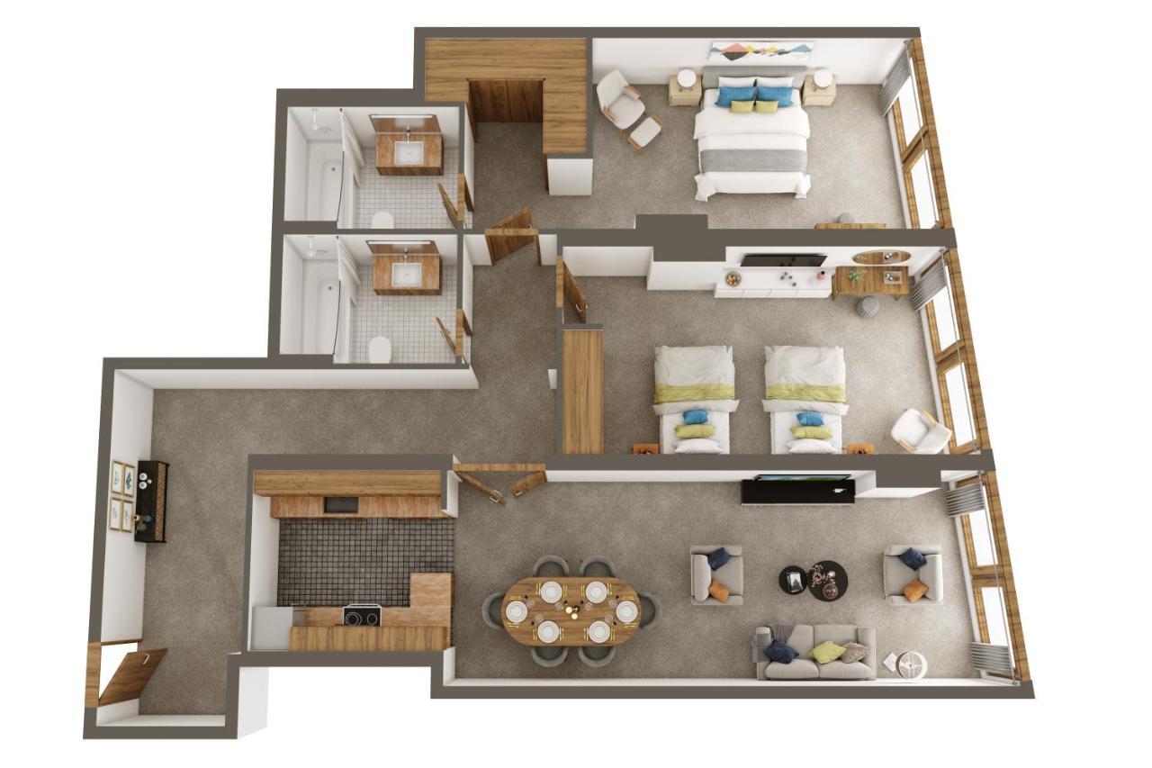 Apartamento Sanctum International Con Servicio