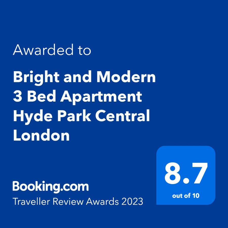 Apartamento Bright And Modern 3 Bed Hyde Park Londres