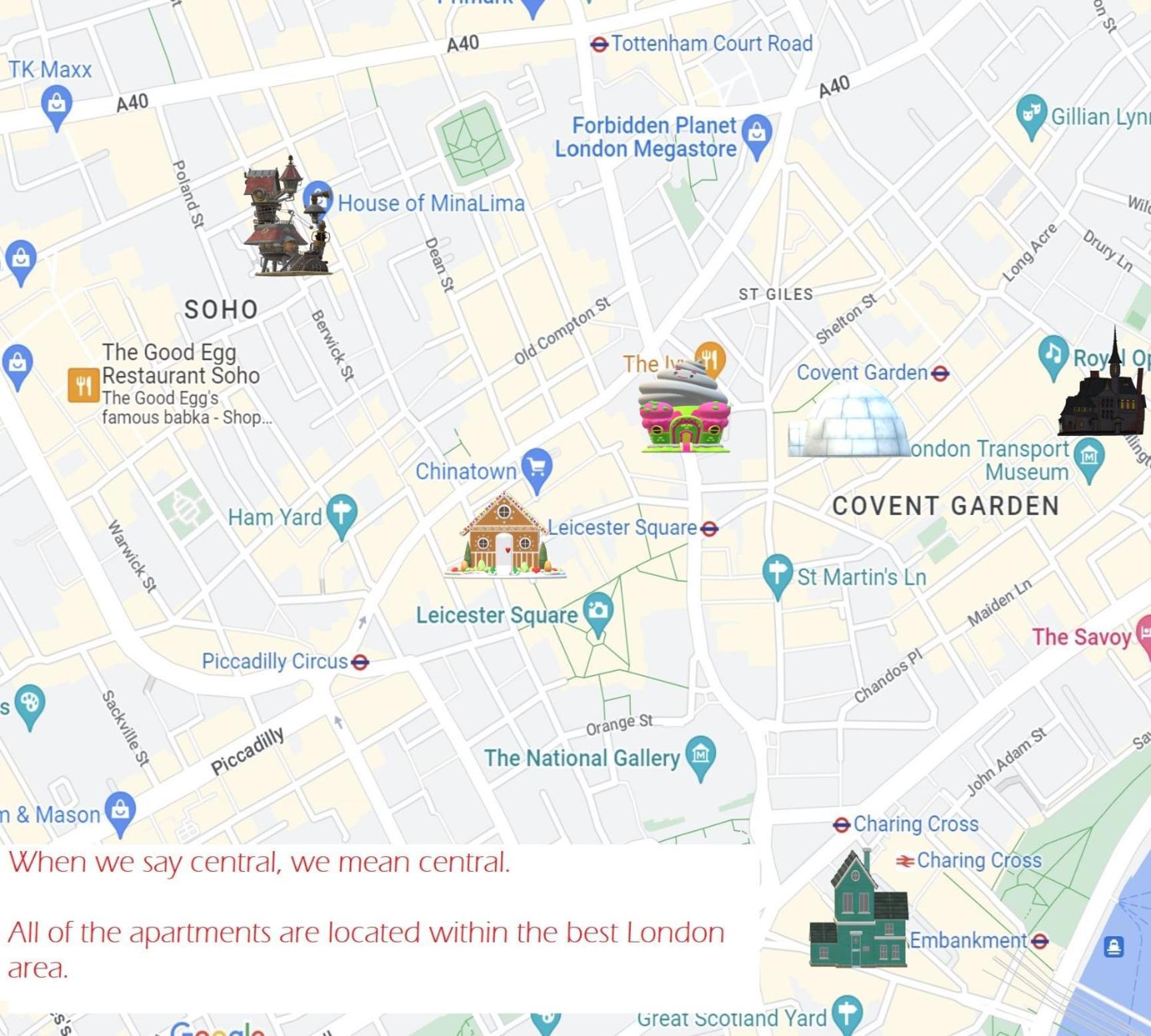 Apartment Famous Piccadilly Circus