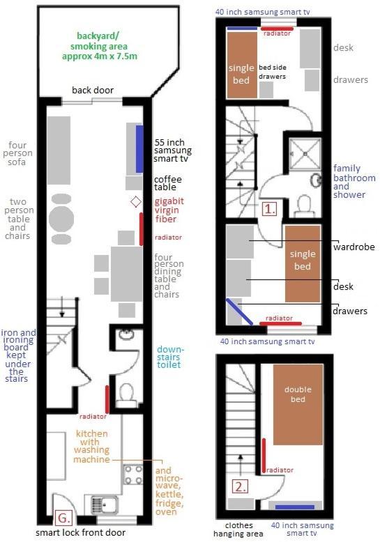 Entire House - Three Bed House In Peckham Apartment London