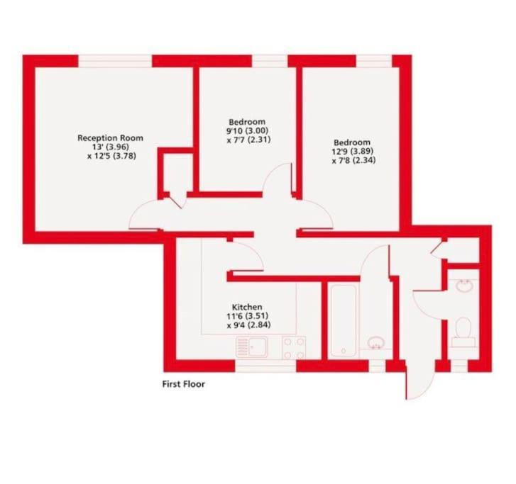 Apartment Spacious Flat Opposite The Oval London
