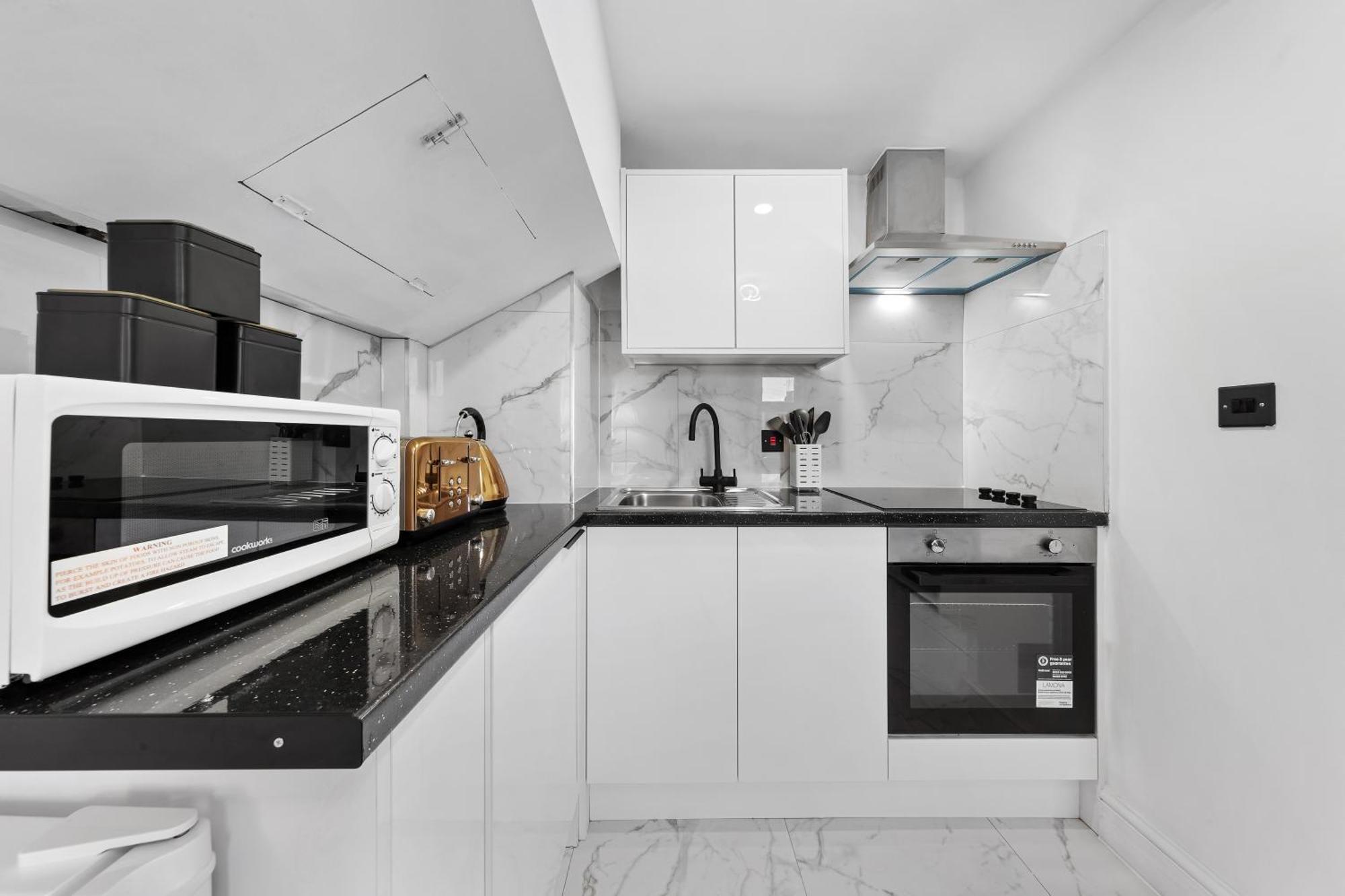 Modern One Bedroom Flat - Sleeps 3 - Near Zoo, Regent's Park, Camden Market - Nw3 Finchley Road Apartment