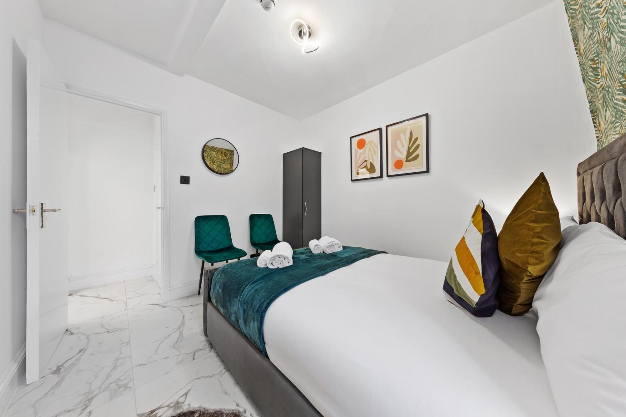 Modern One Bedroom Flat - Sleeps 3 - Near Zoo, Regent's Park, Camden Market - Nw3 Finchley Road *
