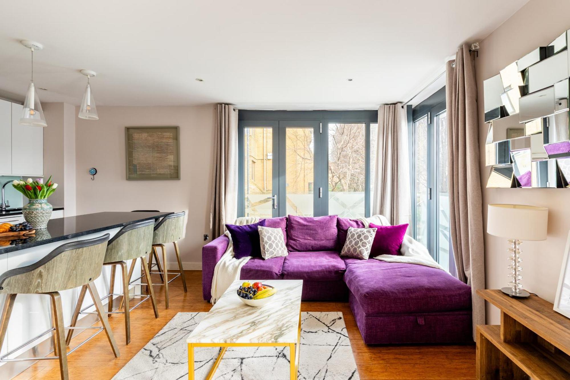 Leilighet King Beds With En-suite, Private Balcony And Elevator By Iconic Portobello Market