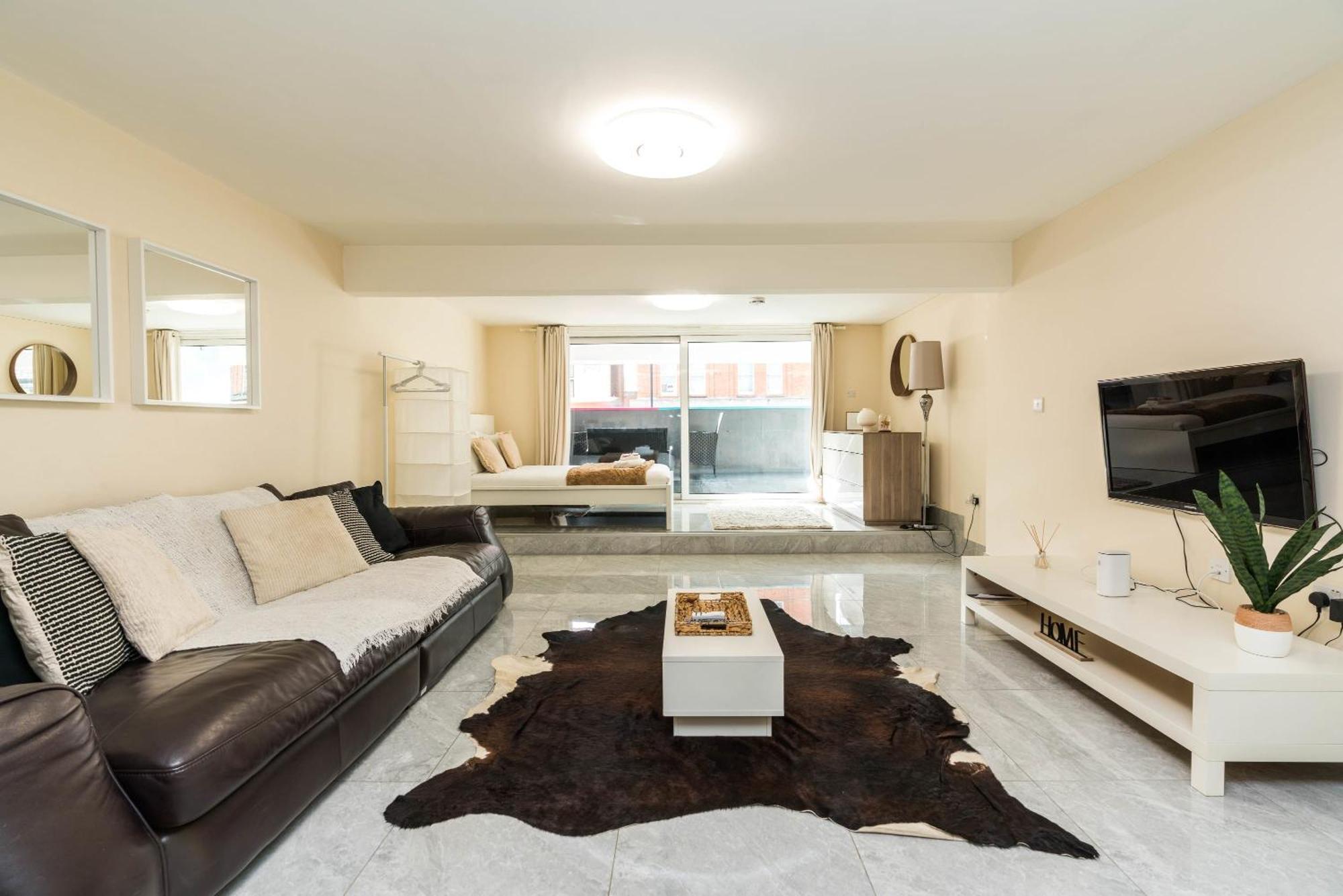 Сasa de vacaciones Huge Fully Equipped Studio 1 Min From Tube Station