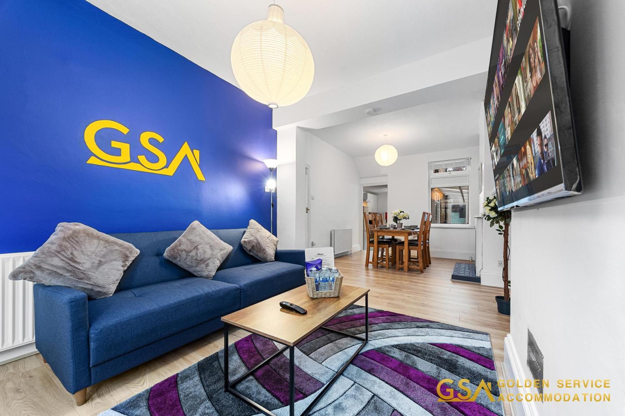 Stylist And Cosy 3 Bed House Leytonstone Sleeps 7 Ferienhaus London