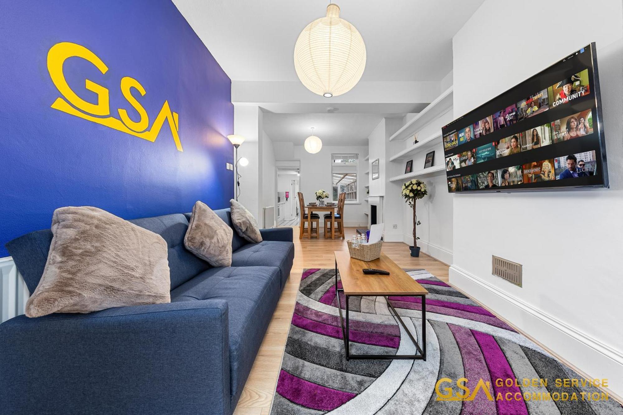 Stylist And Cosy 3 Bed House Leytonstone Sleeps 7 Ferienhaus *