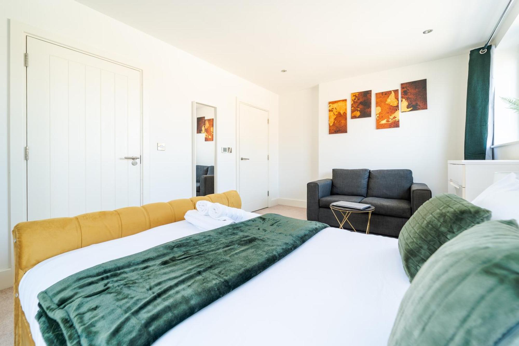 Leilighet Luxury Greenwich 2bed 2bath - Sleep 6 Guest- 1 Min From Station - Close To Greenwich Maritime- Playstation Provided *