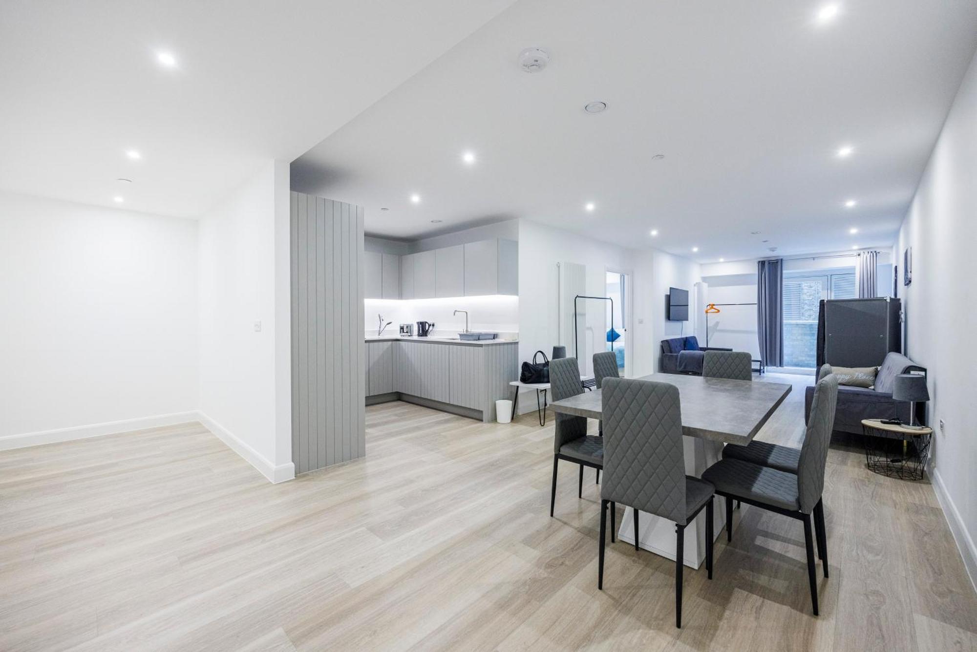 Appartement 2&3 Bedrooms Near Excel - Modern Spacious For Larger Groups