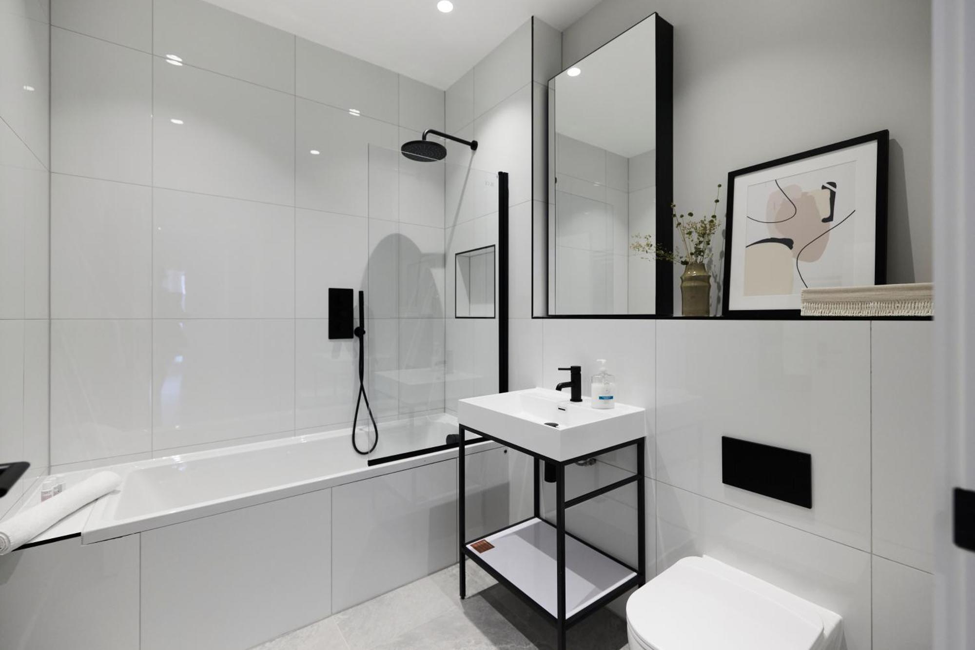 Apartment The Brondesbury Quarters - Modern 2bdr Flat With Balcony & Parking *