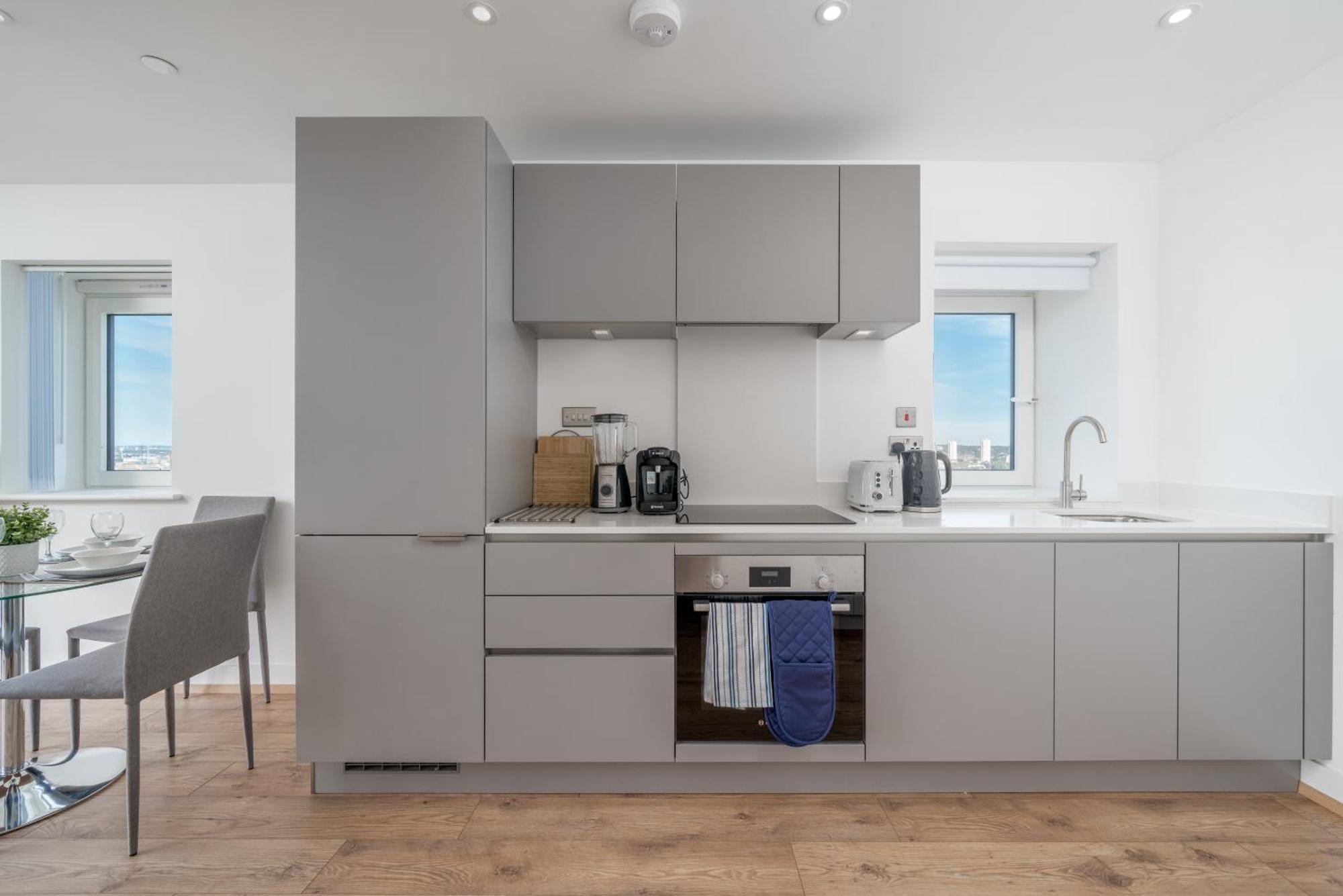 Skyvillion - River Thames Floor By Woolwich Ferry, Mins To Excel, O2 Arena , Airport With Parking