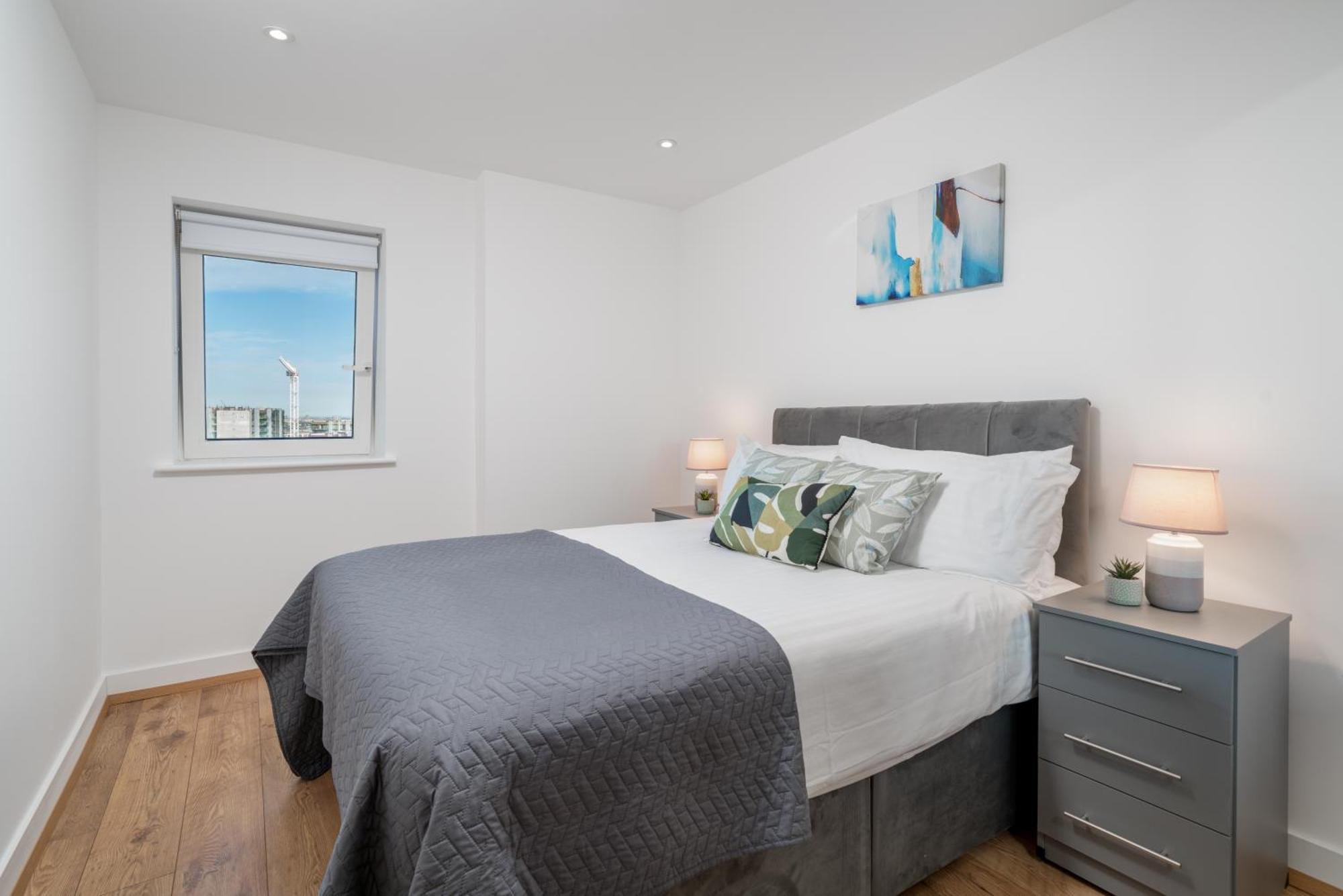 Skyvillion - River Thames Floor By Woolwich Ferry, Mins To Excel, O2 Arena , Airport With Parking Apartment London