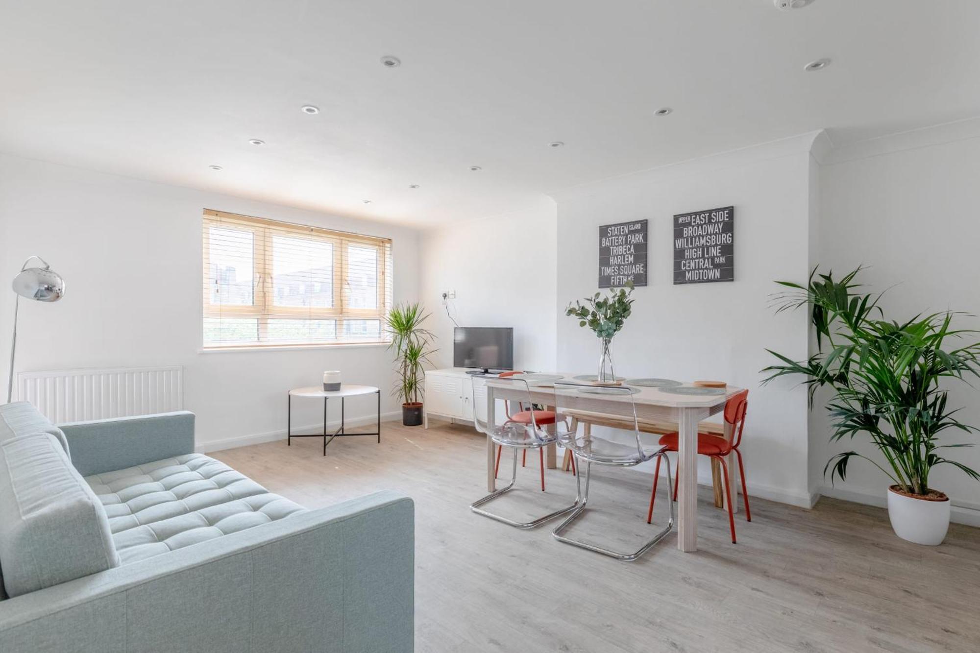Leilighet Spacious 3bd Flat Close To Tube - Fulham! London