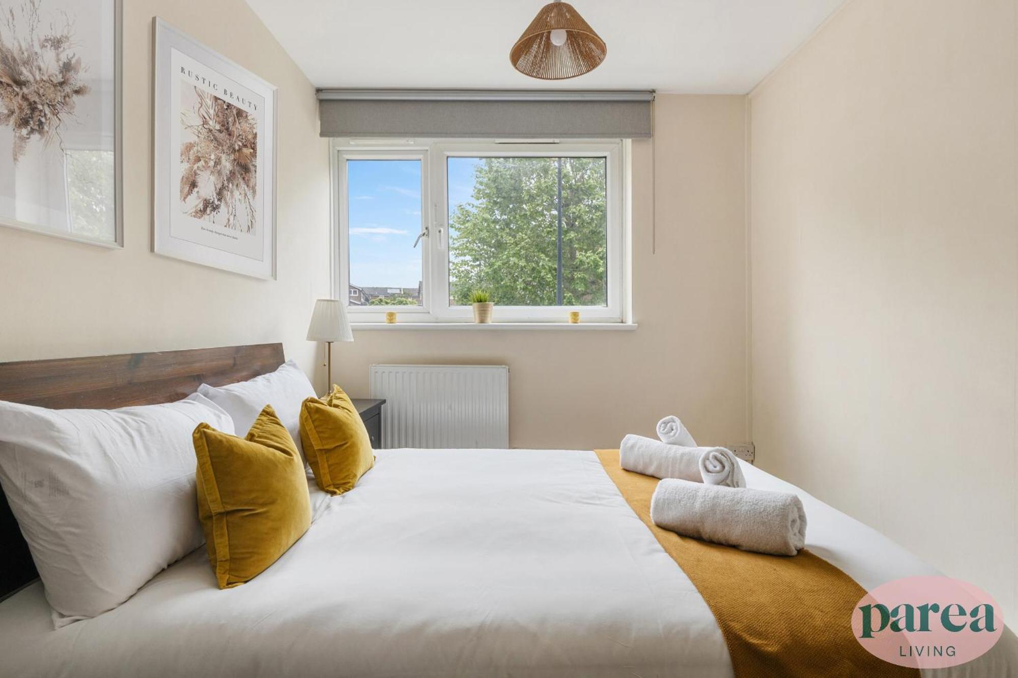 Appartement Parea Living - Cosy Flat With Skyline Views Beside Canary Wharf Londen