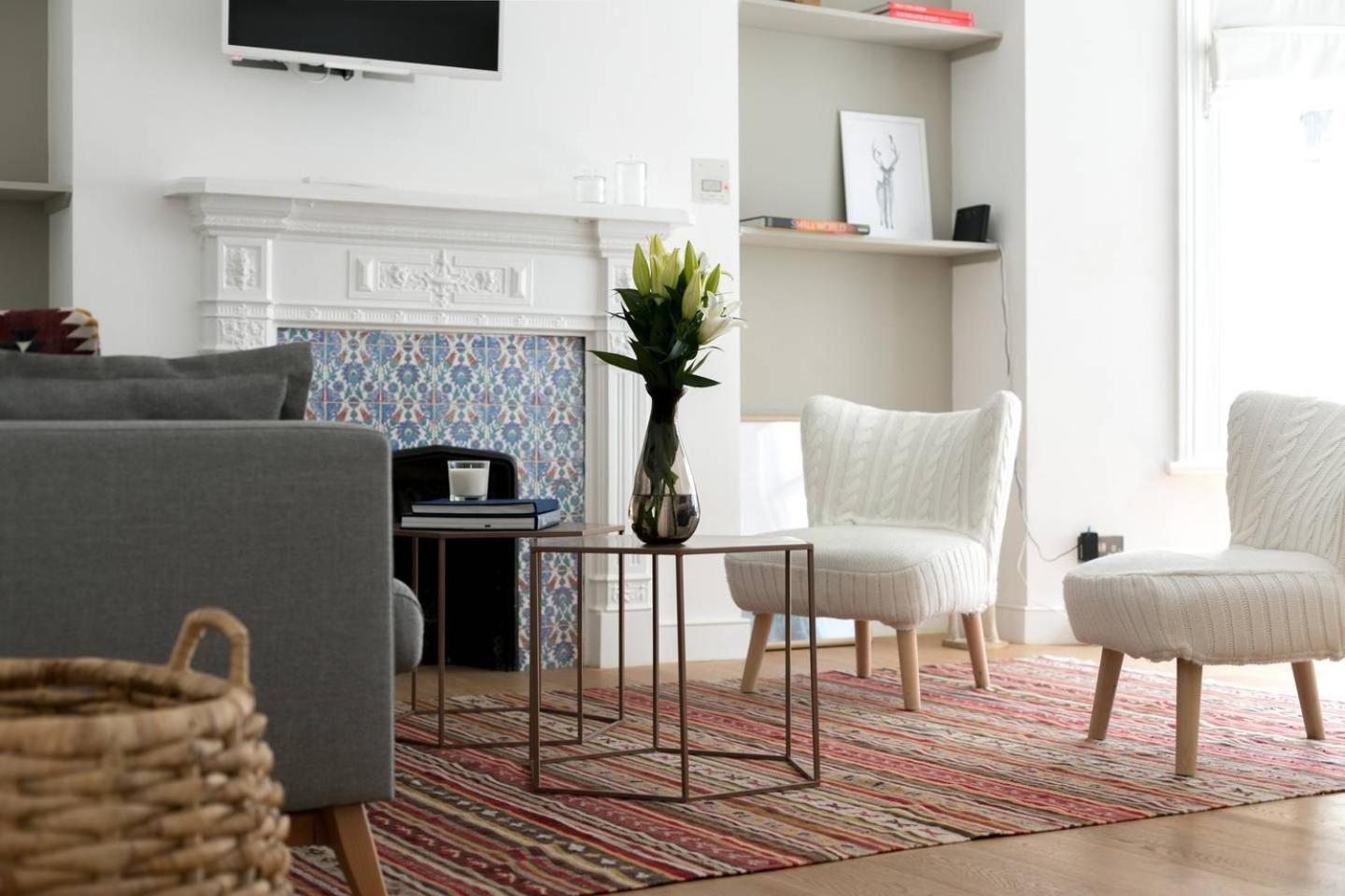 Appartement Stylish 2br In West Kensington , 4 Guests Londen