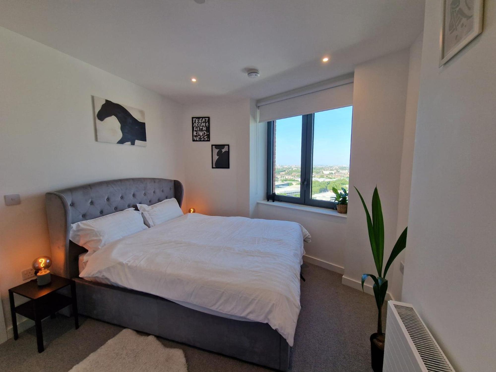 Lovely View Near Floor, 1gb Wifi, Near Canary Wharf, City, Stratford, Free Coffee, Snacks, Milk Appartement Londen