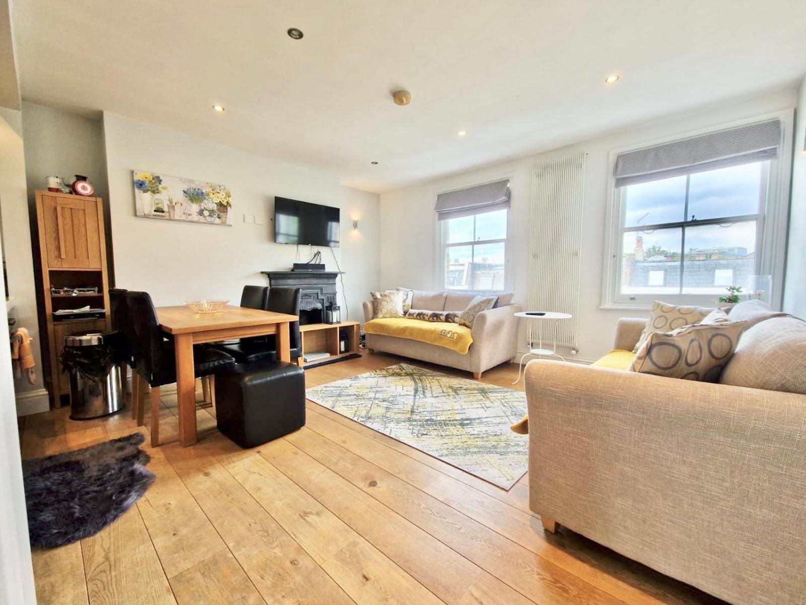Appartement Victorian Modern Two Bedrooms Flat In West Kensington With Skyline View