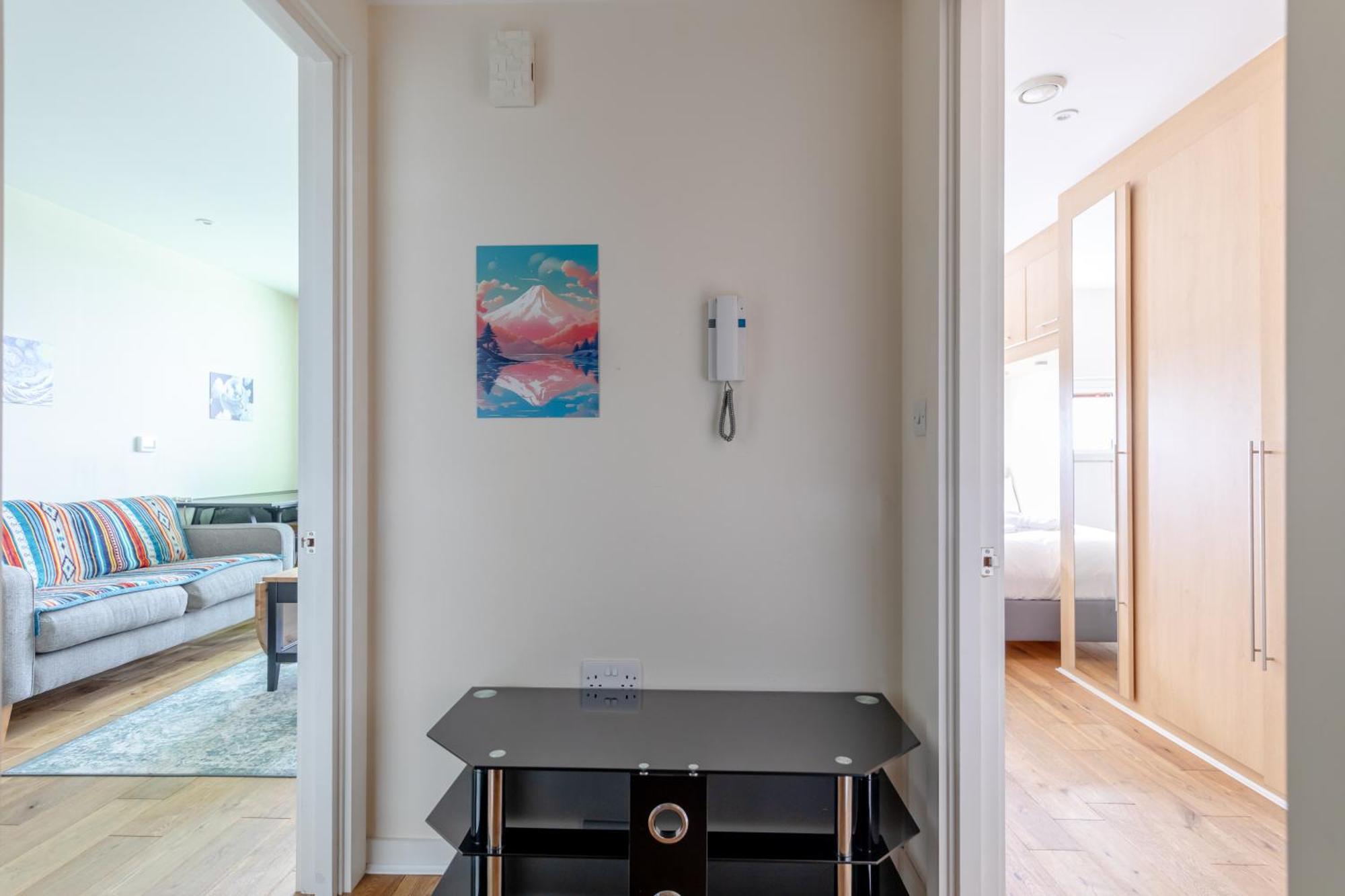 Apartment Modern 1bd Flat - 5 Min Walk To Battersea Park!