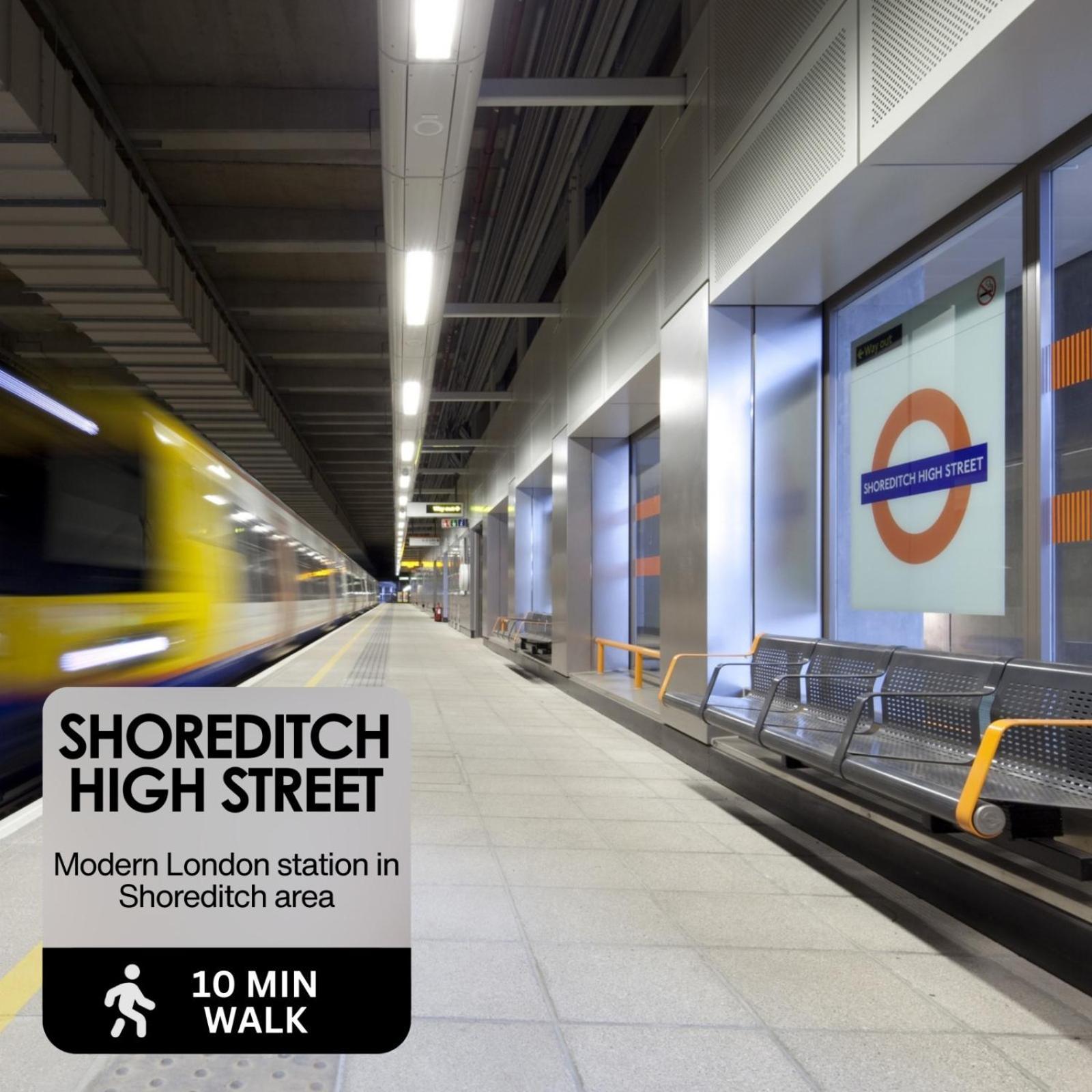 Spacious 3-bedrooms At Shoreditch Apartment London