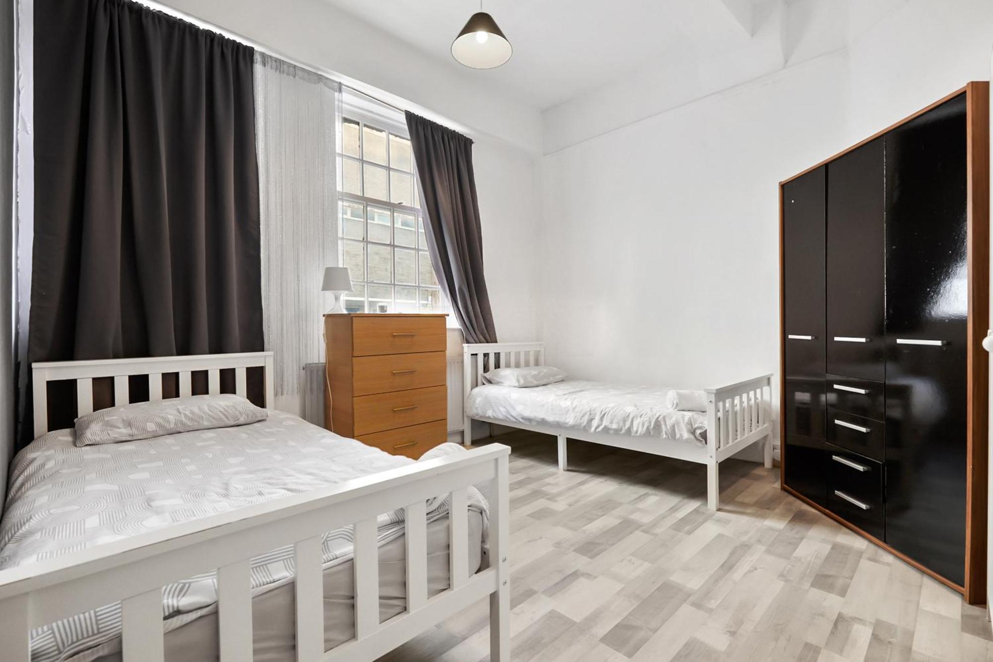 Privat overnatting Cozy Twin Bed Retreat In Center London