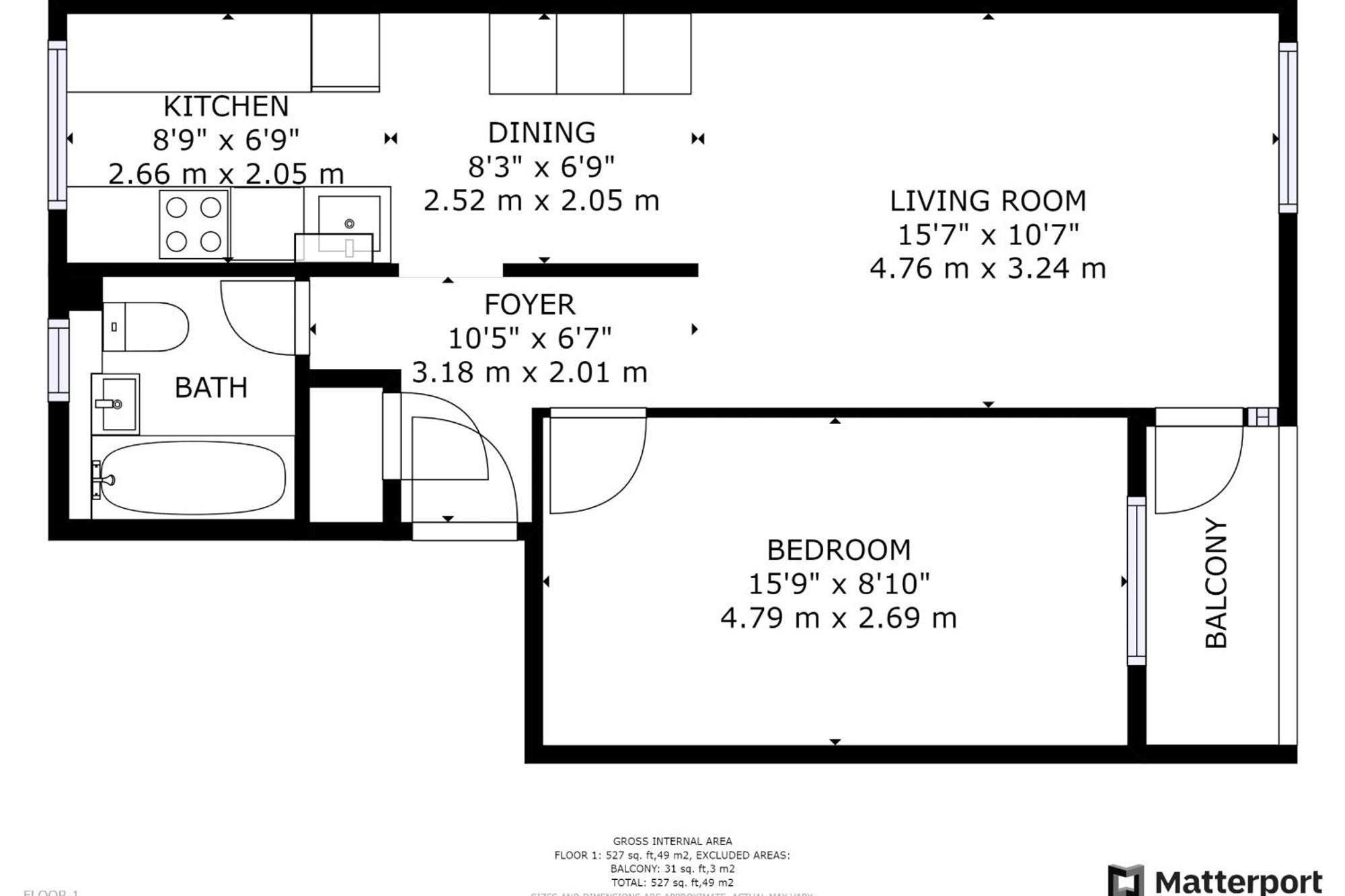 Apartment Bright Stepney Nest
