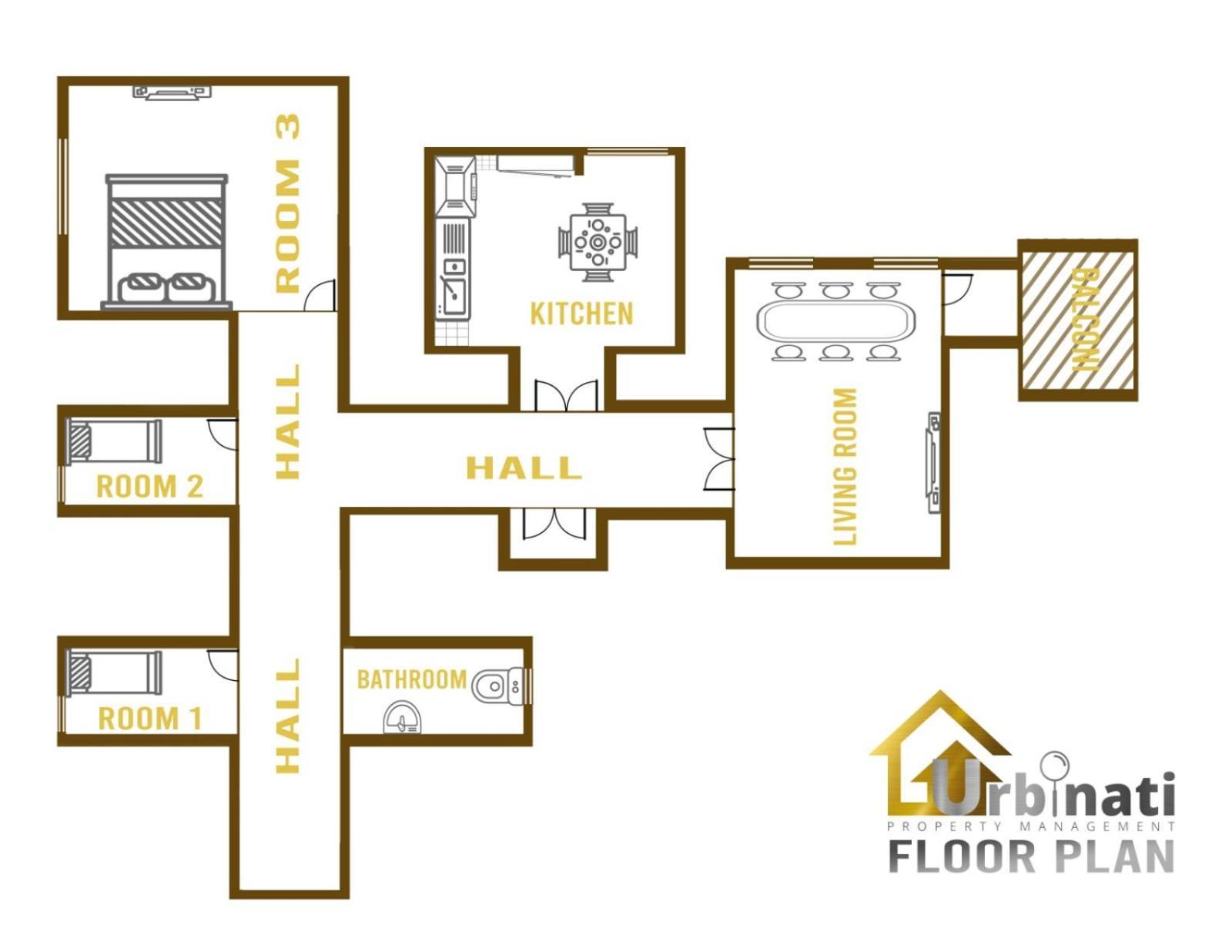 Stylish 3 Bed Near Downtown & Free Parking Apartment *