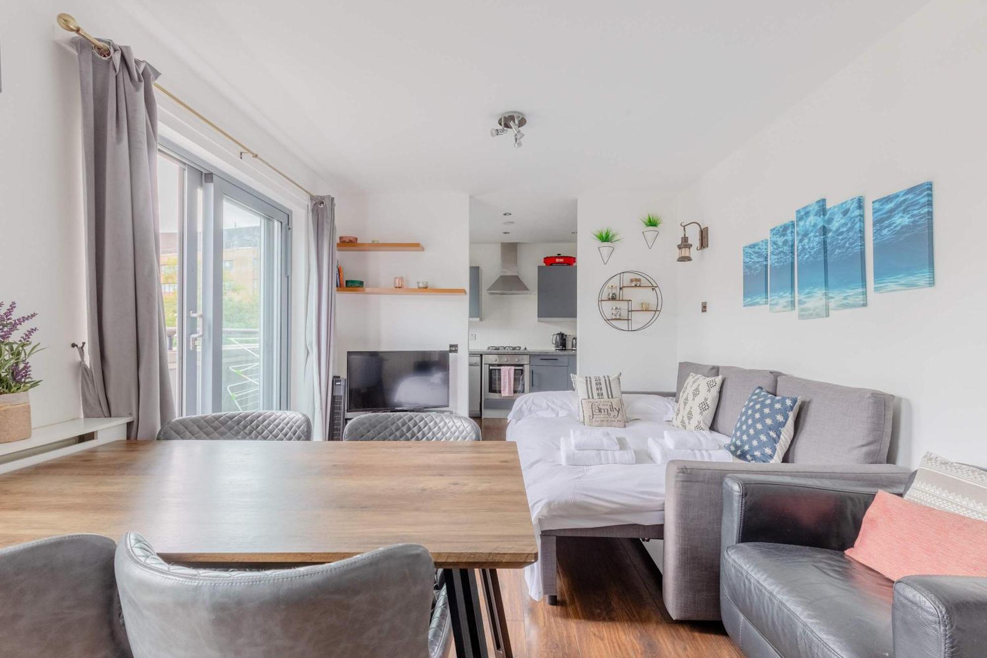 Appartement Bright 2 Bedroom Flat In Lambeth With Balcony