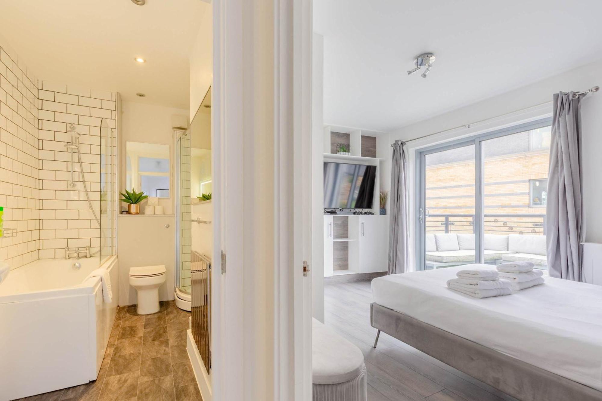 Appartement Bright 2 Bedroom Flat In Lambeth With Balcony Londen