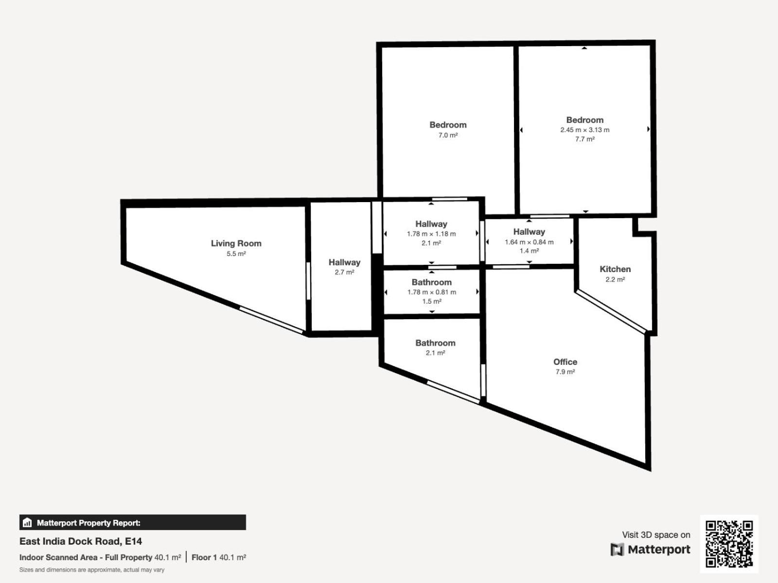 Affordable One Bedroom & In Apartamento