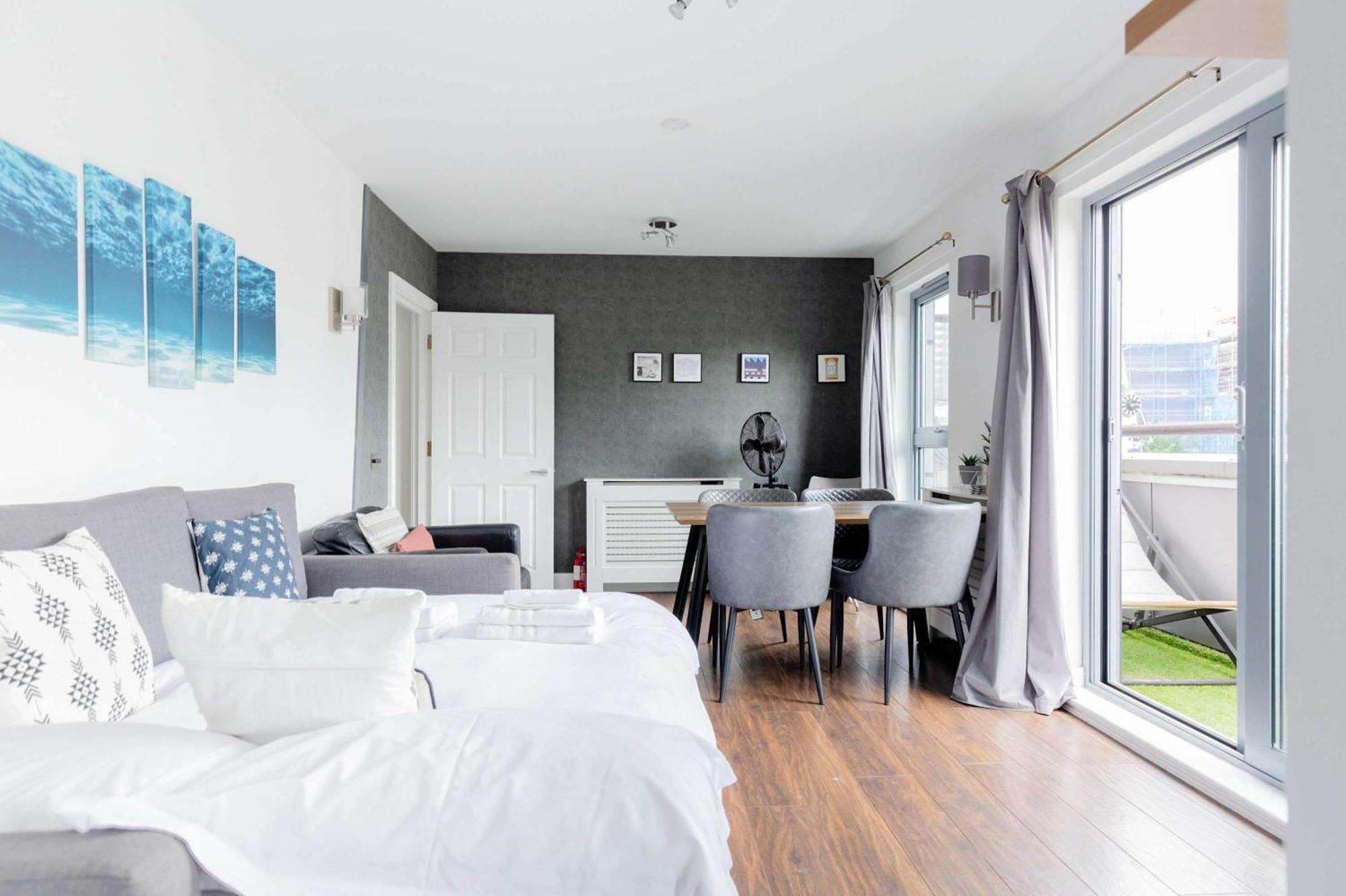 Bright 2 Bedroom Flat In Lambeth With Balcony Appartement Londen
