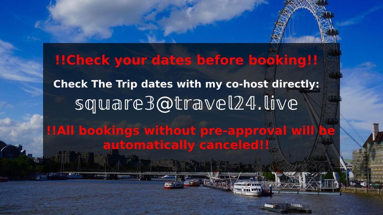 Leilighet Confortable Stephanie 3 Bedrooms Waterloo Station London
