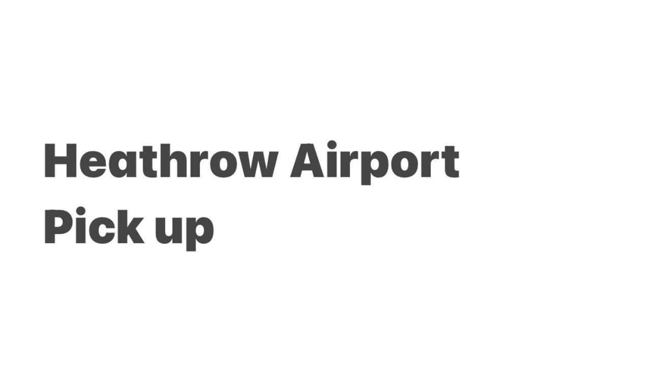 Heathrow Airport Pick Up-paid Uxbridge Cozy Shared Near Brunel Privatunterkunft