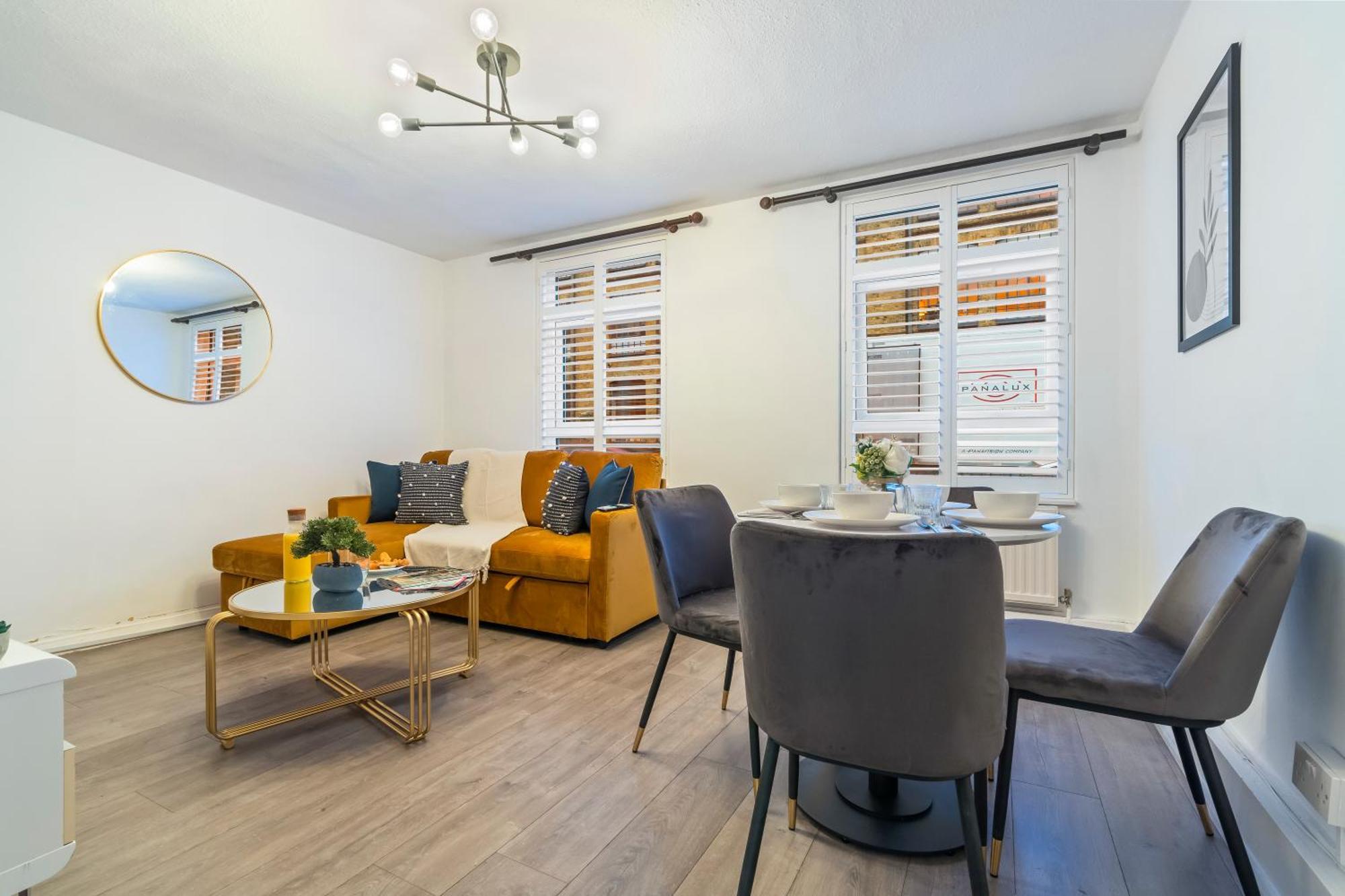 Stylish 2bed Fulham, Wifi, Parking Apartment London