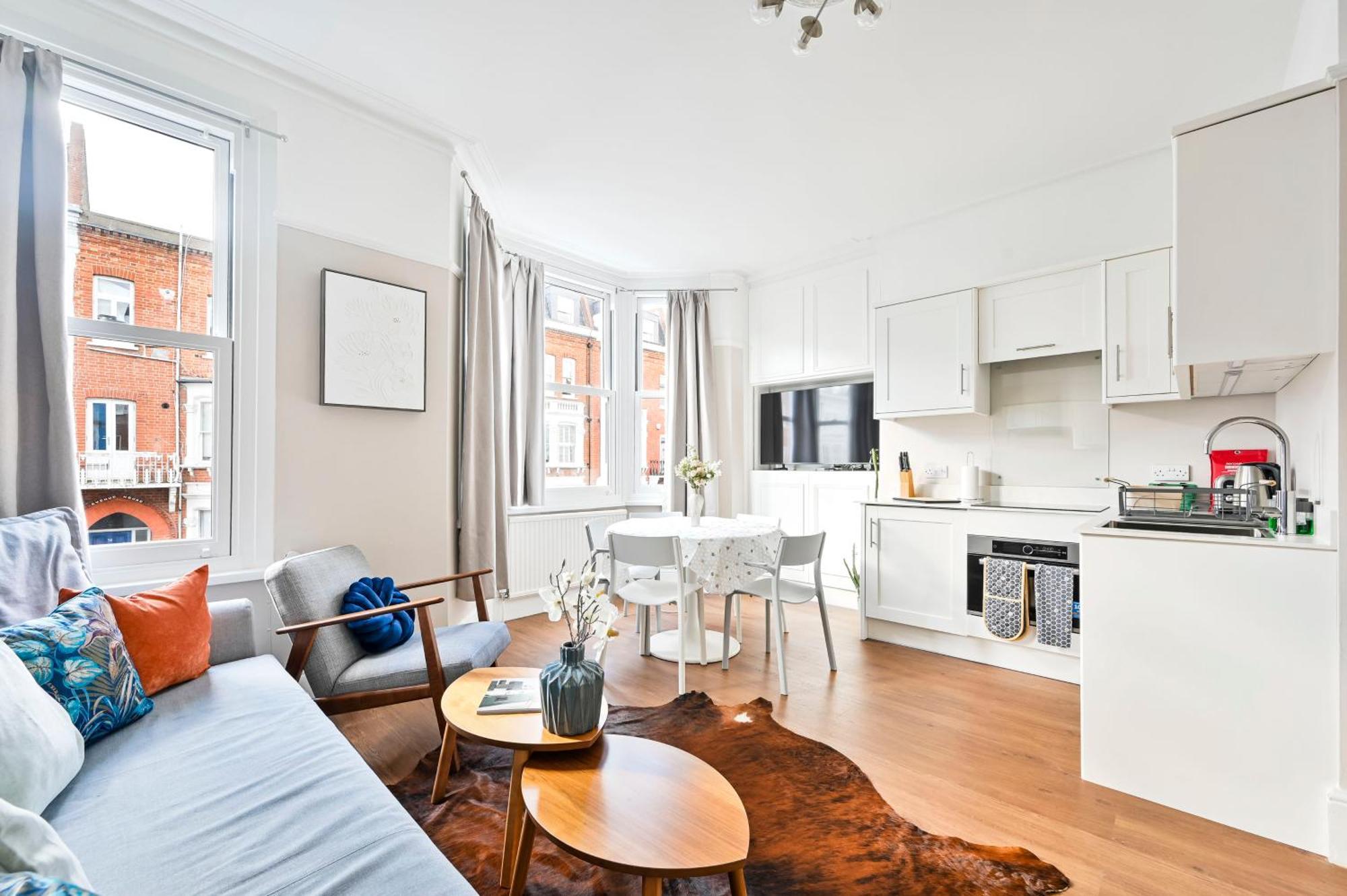 Newly Renovated 2-3 Bed Flat In Fulham By The Thames Apartment *