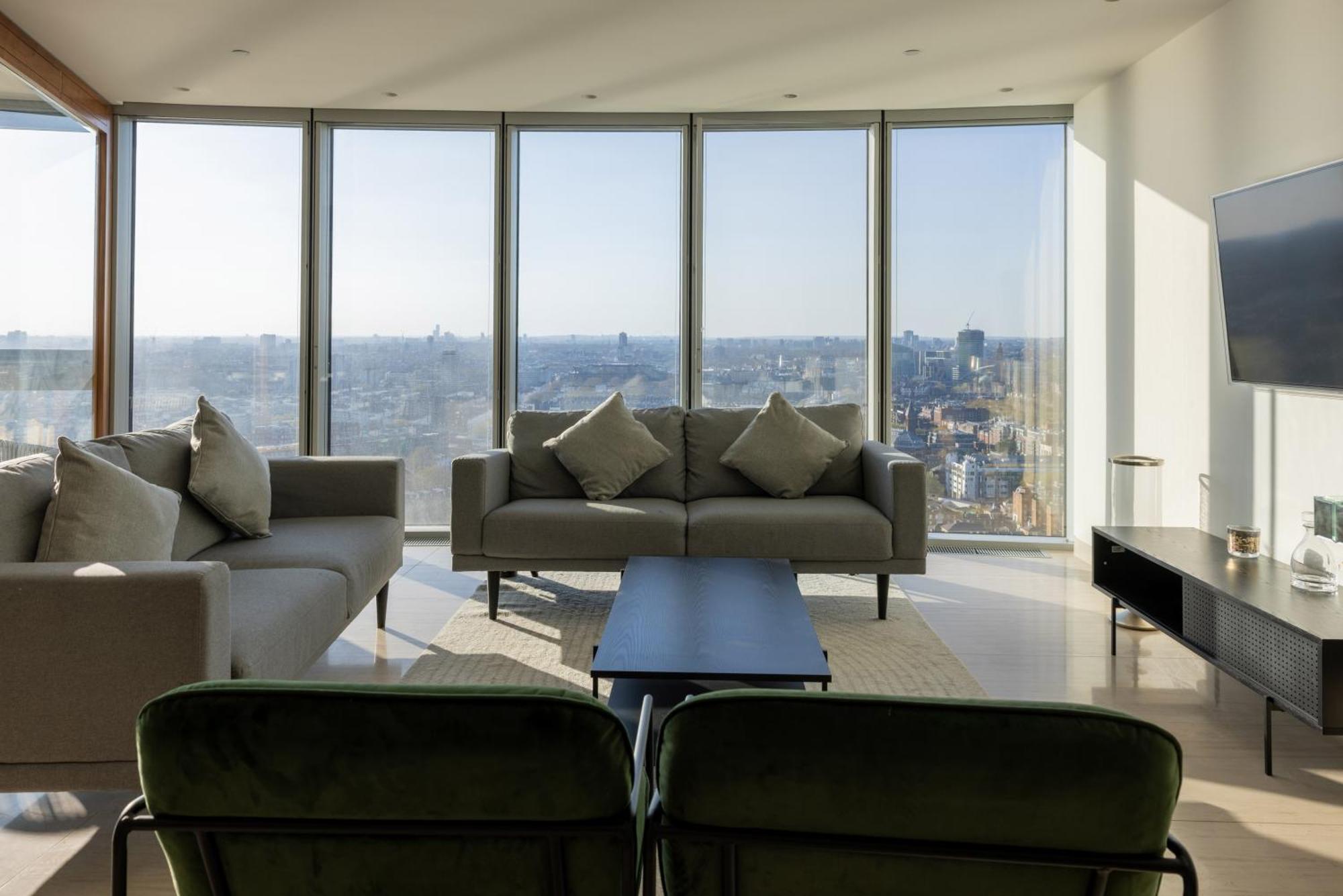Apartment Skyline Views Luxury 3 Bedroom Free Parking