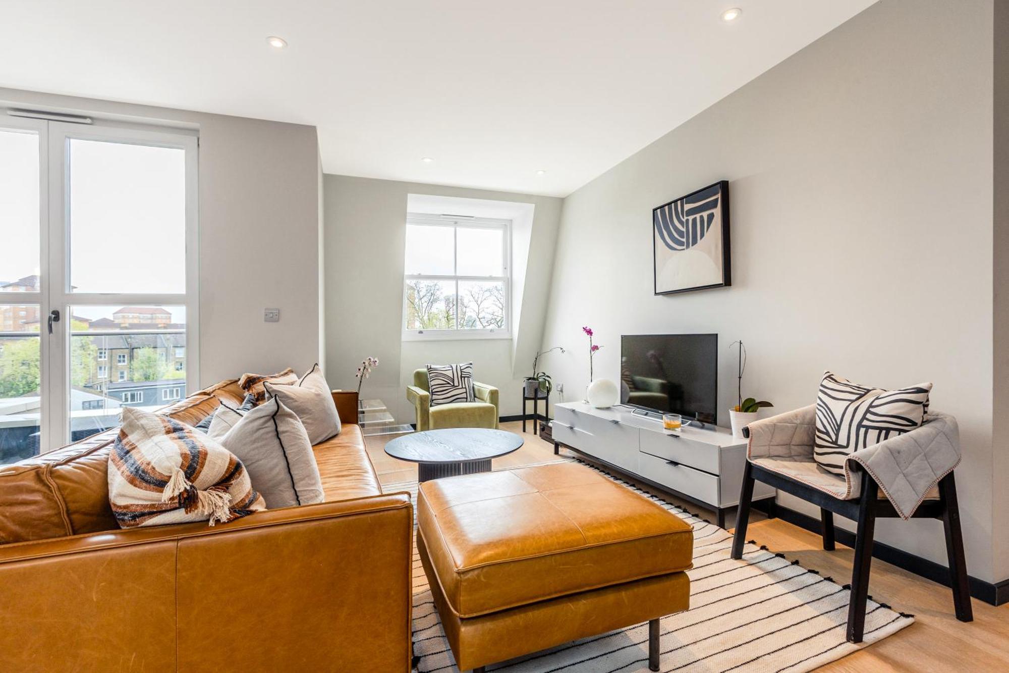 Amazing 2br Flat, Free Parking, By Battersea Leilighet London