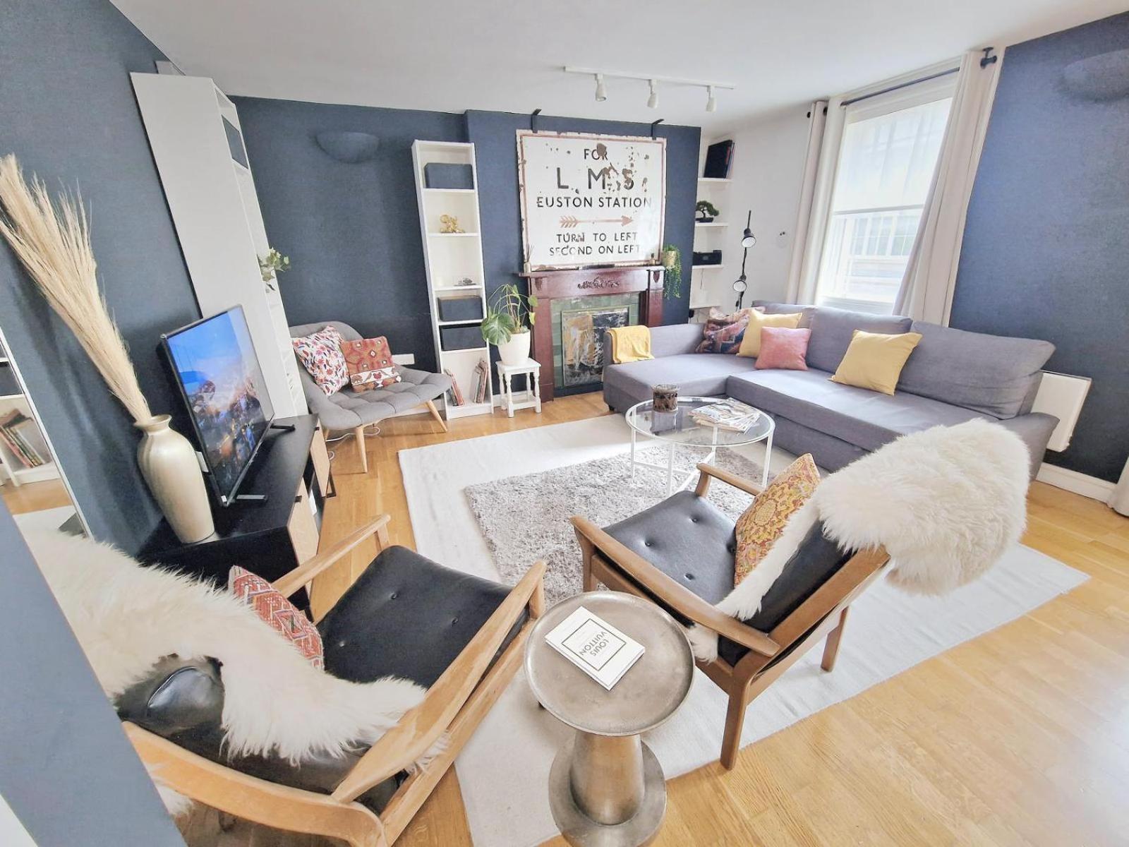Kings Cross Station 1 Bed Flat For 4 * Londres